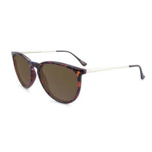 Knockaround Mary Janes Sunglasses - Glossy Tortoise Shell / Amber