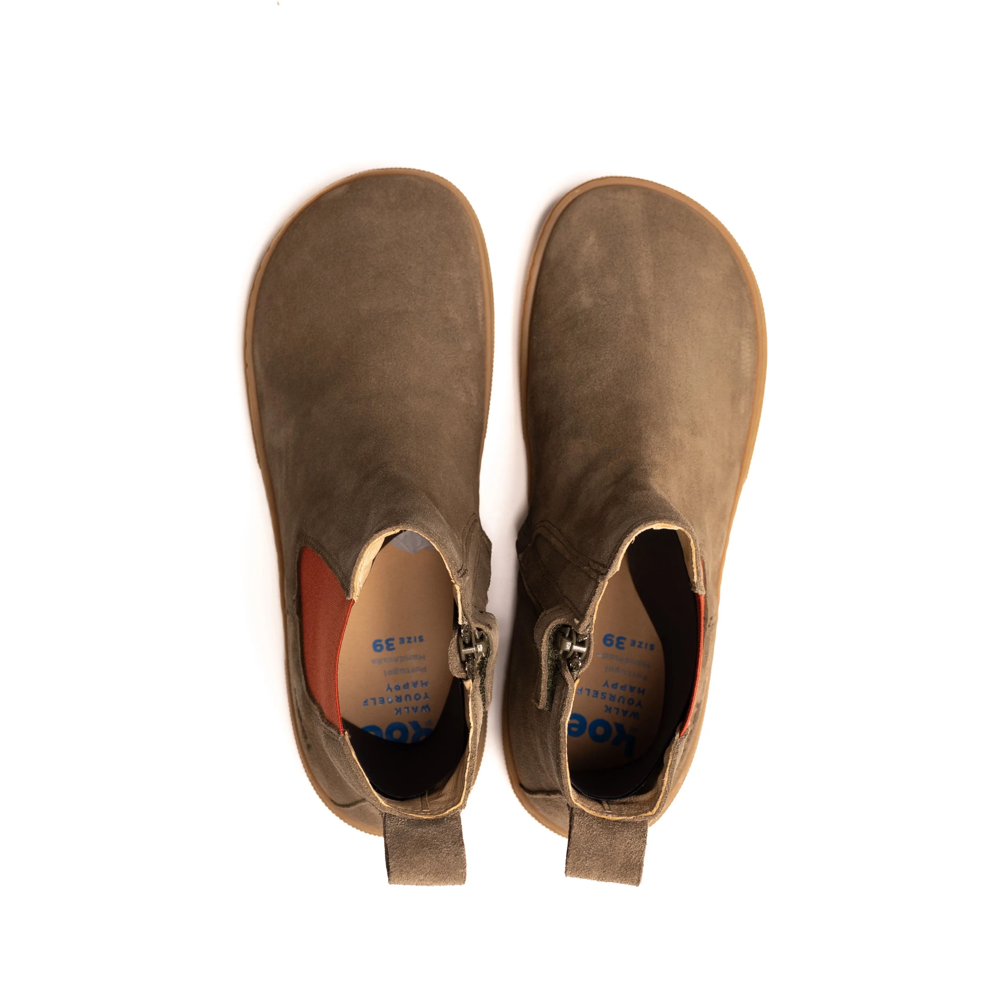 Koel Barefoot Chelsea Boots - Fila Suede - FINAL SALE