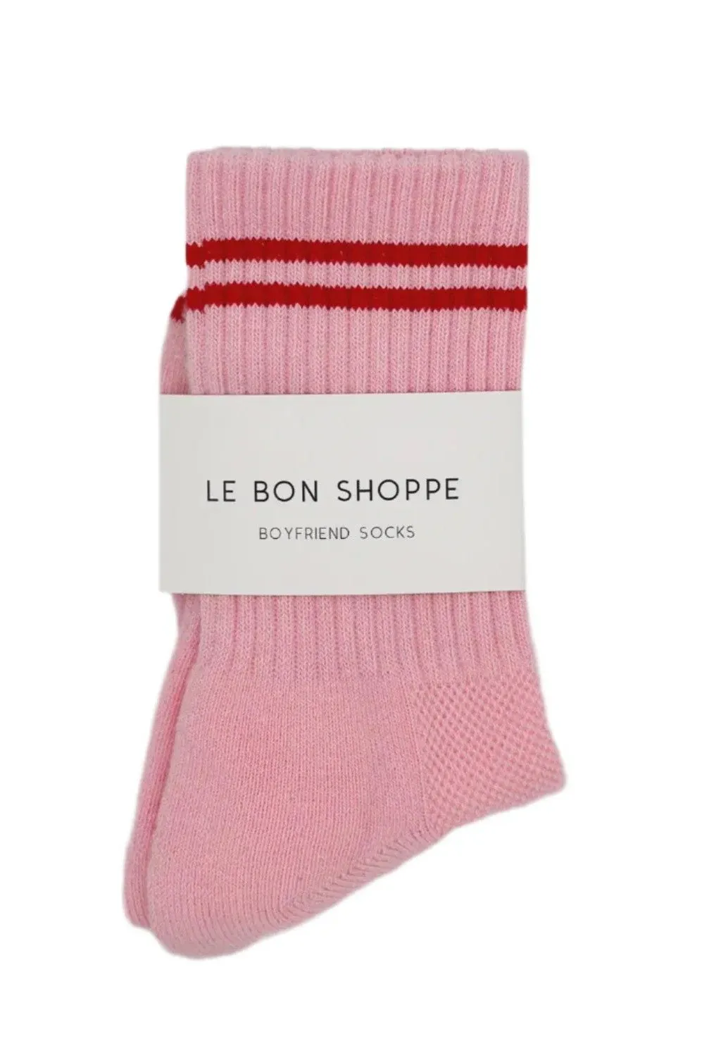 Le Bon Shoppe - Boyfriend Socks, Armour Pink