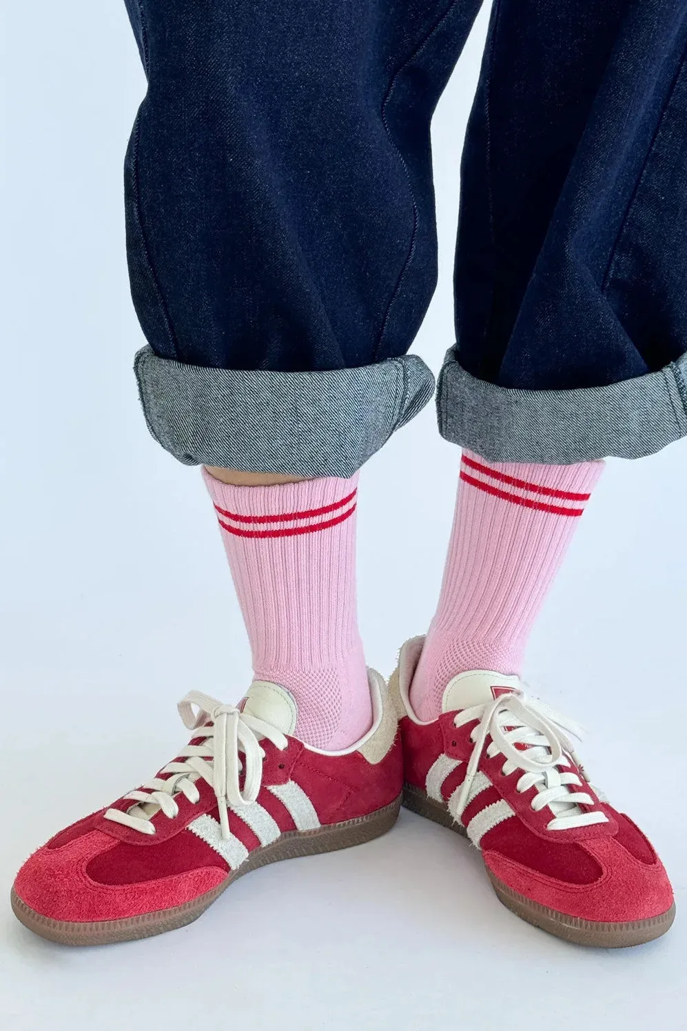 Le Bon Shoppe - Boyfriend Socks, Armour Pink