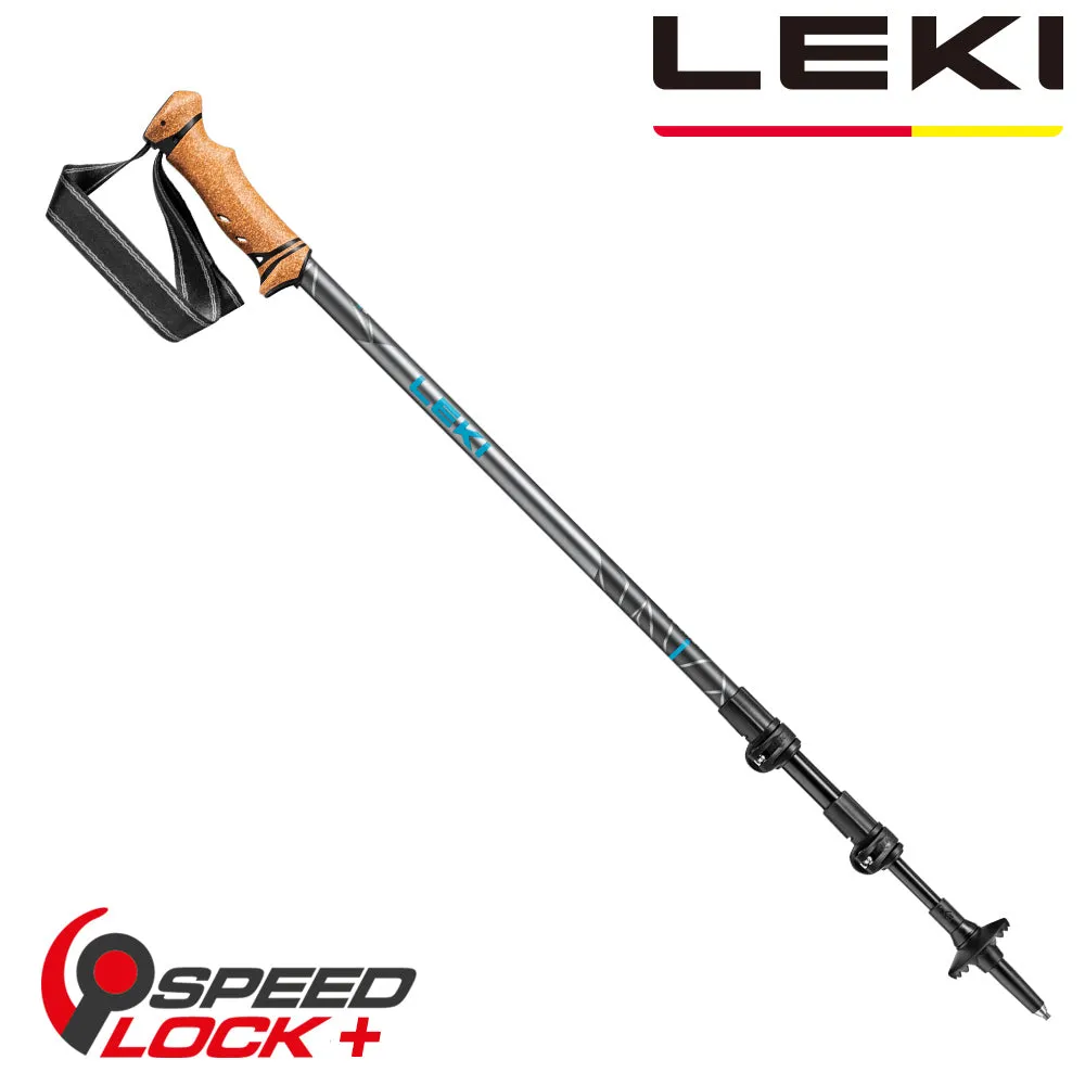 LEKI 德國LEGACY 軟木塑料握把快速扣避震登山杖 65220191