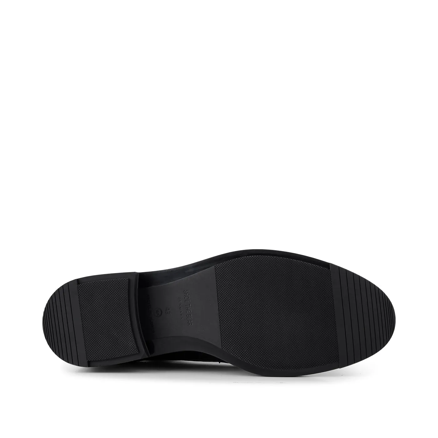 Linea shoe leather - BLACK