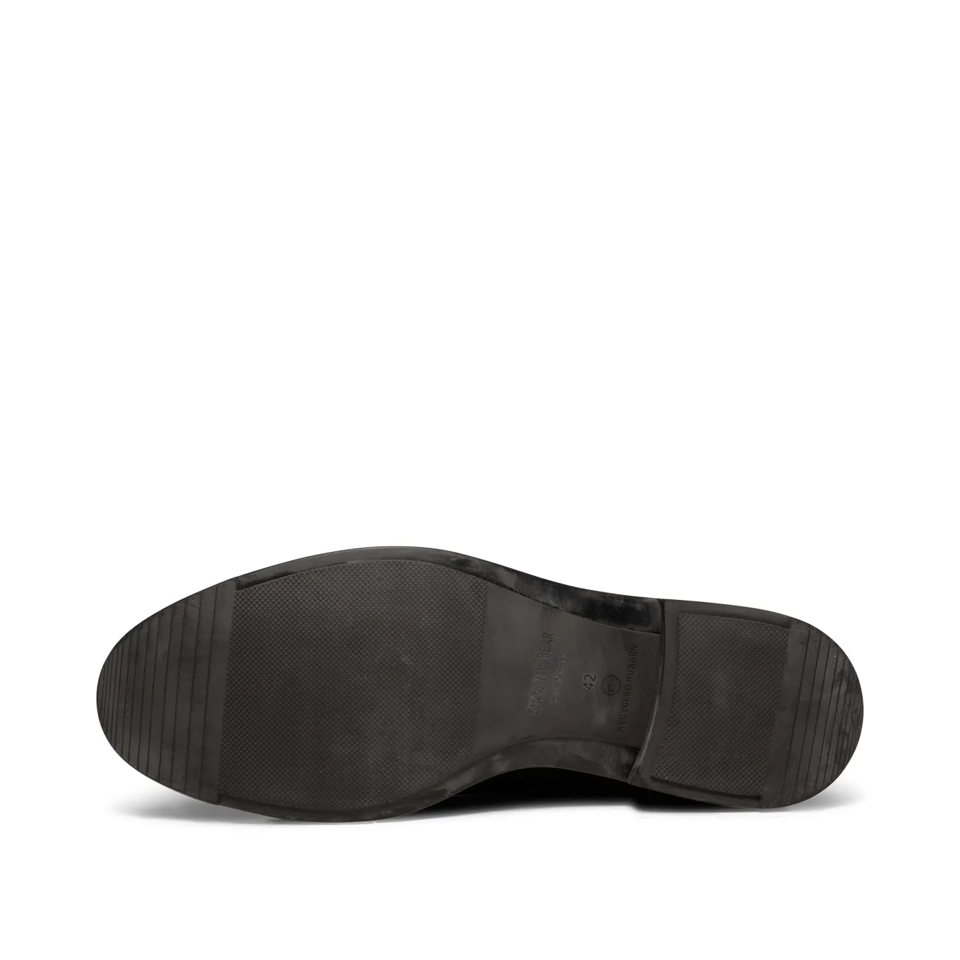 Linea shoe leather - BLACK