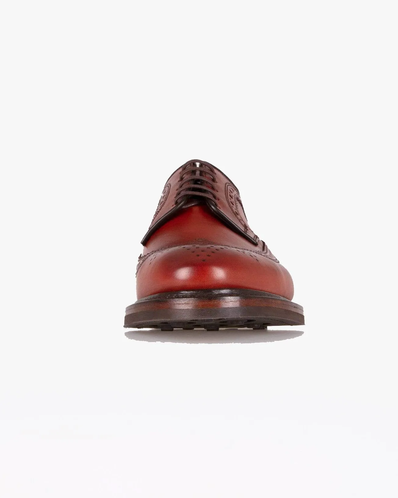 Loake 1880 Country Birkdale Brogue Derby Shoe - Conker