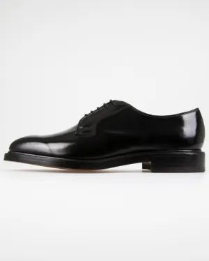 Loake Professional 771B Polished Plain Derby Shoe - Black