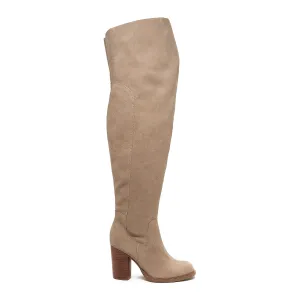 Logan Fawn Wide Calf Boots