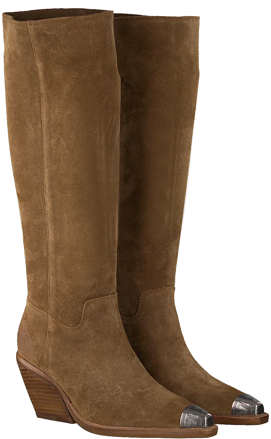 Low-Kole Suede Dark Western Boots