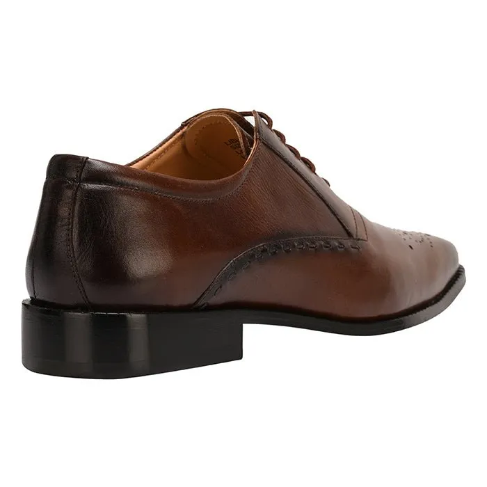 Lush Leather Derby Style Dress Shoes