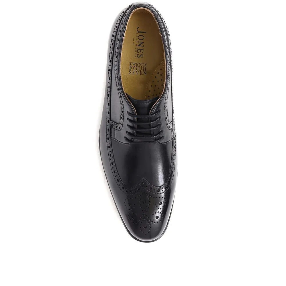 Macclesfield Leather Derby Shoes - MACCLESFIELD / 323 638