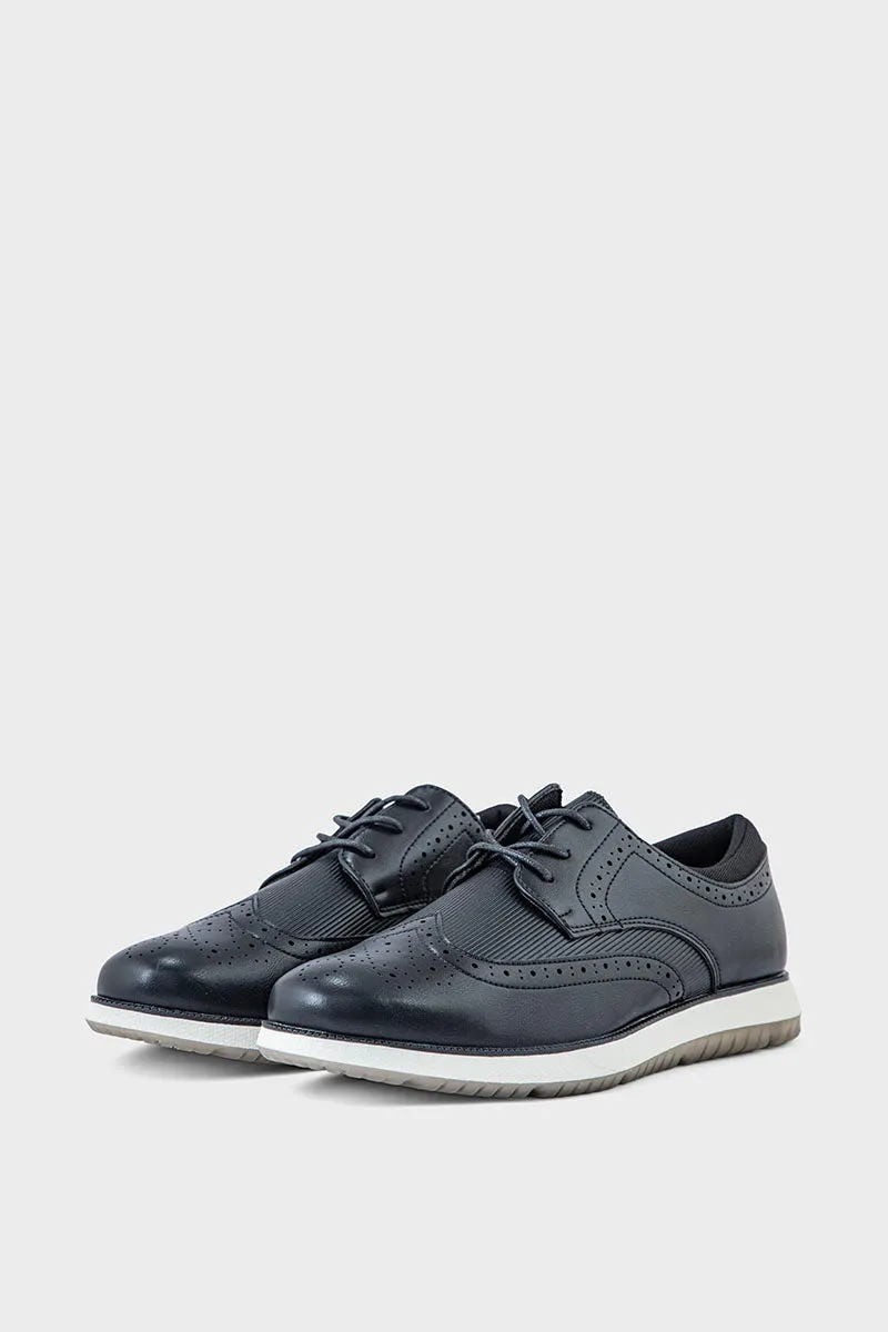 Men Formal Derby MF7502-Black