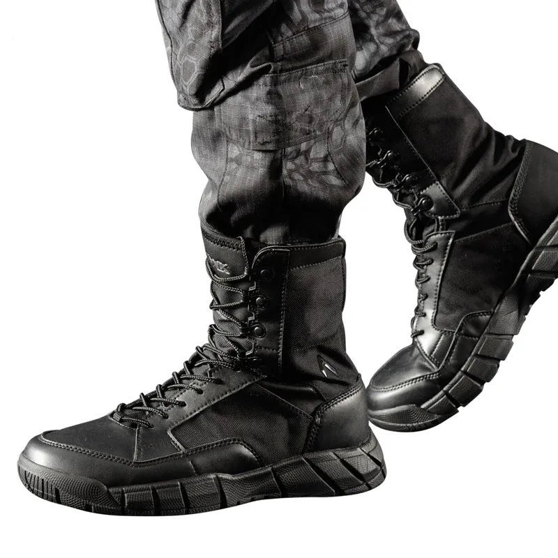 Men's anti-skid hiking boots Breathable tactical boots