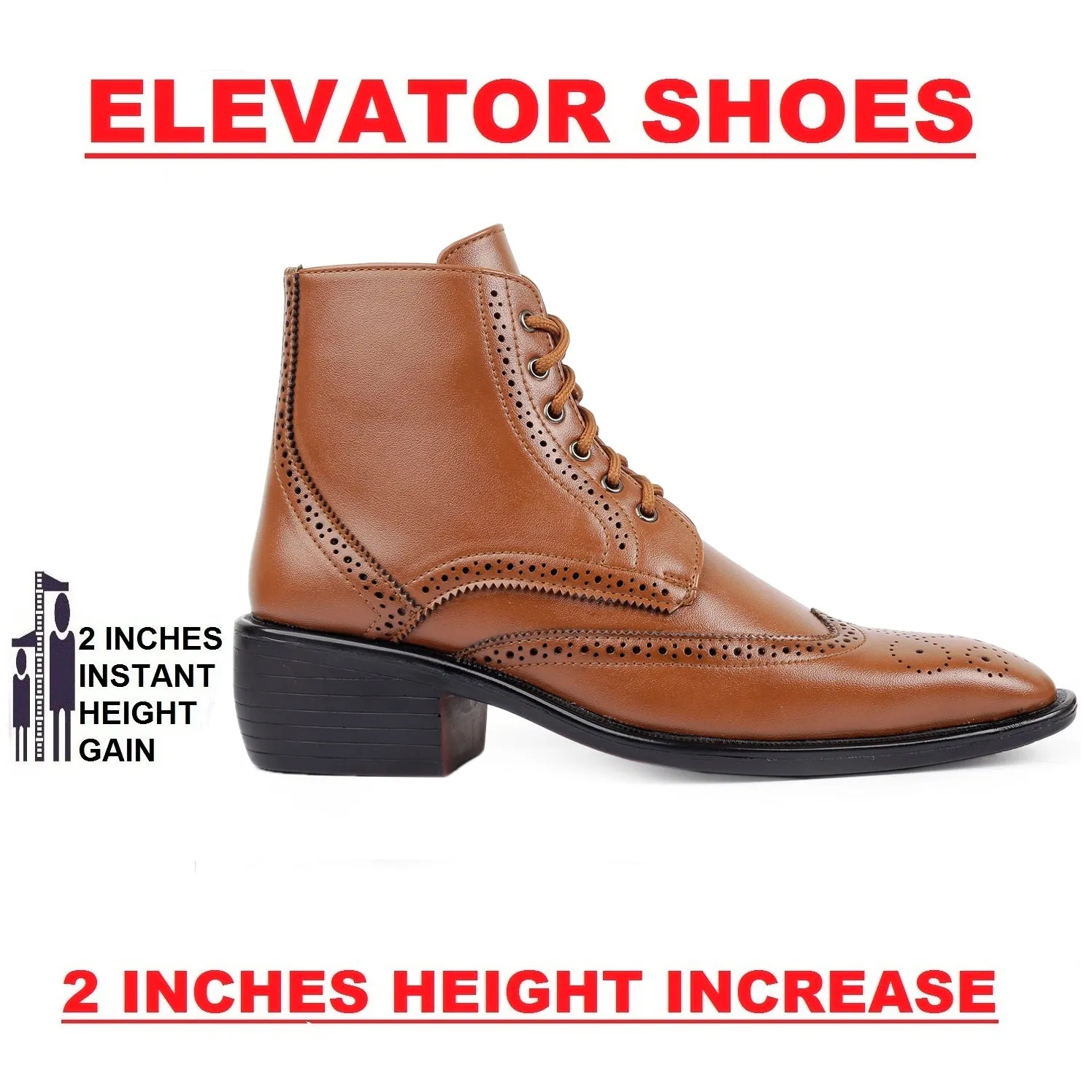 Men's Latest Height Increasing Formal And Office Wear Shoes