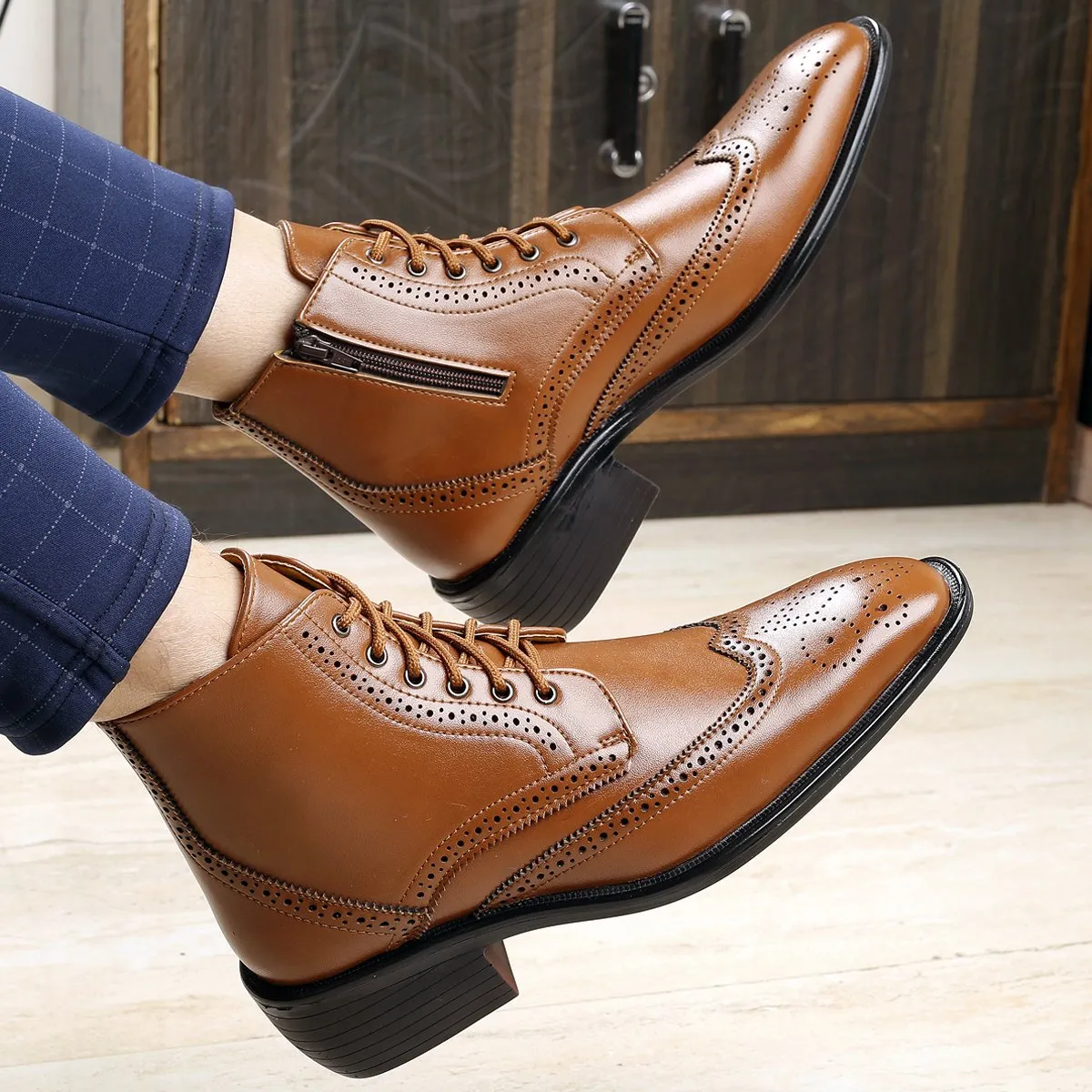 Men's Latest Height Increasing Formal And Office Wear Shoes