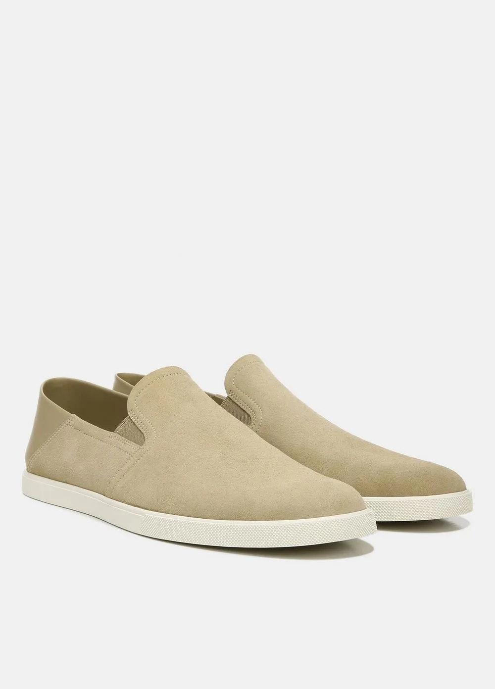 Men's Sanders Suede Slip On - Natural