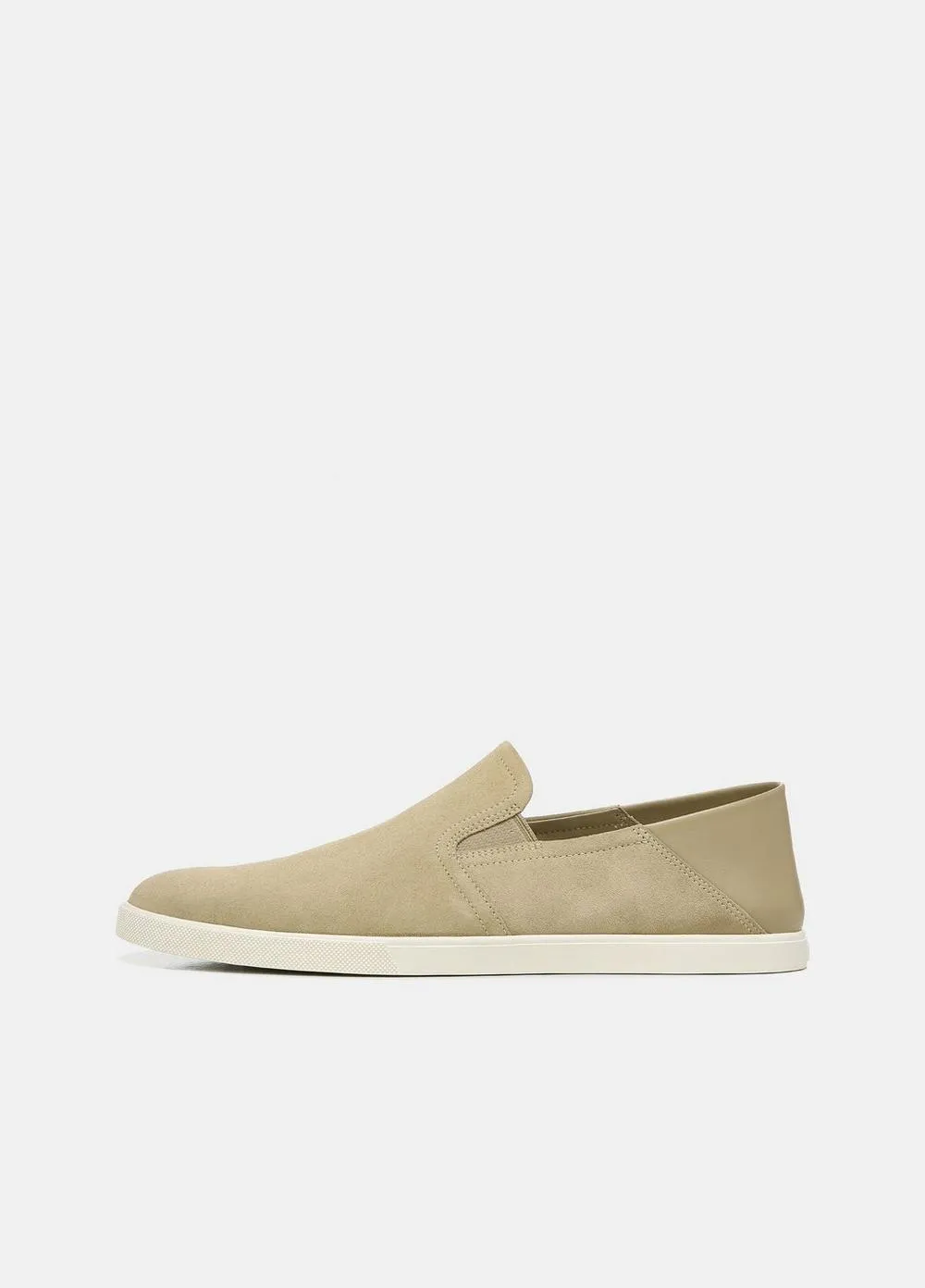 Men's Sanders Suede Slip On - Natural