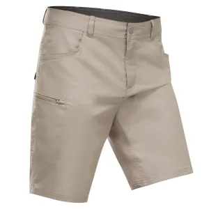 Men's shorts Quechua NH500 for hiking, beige