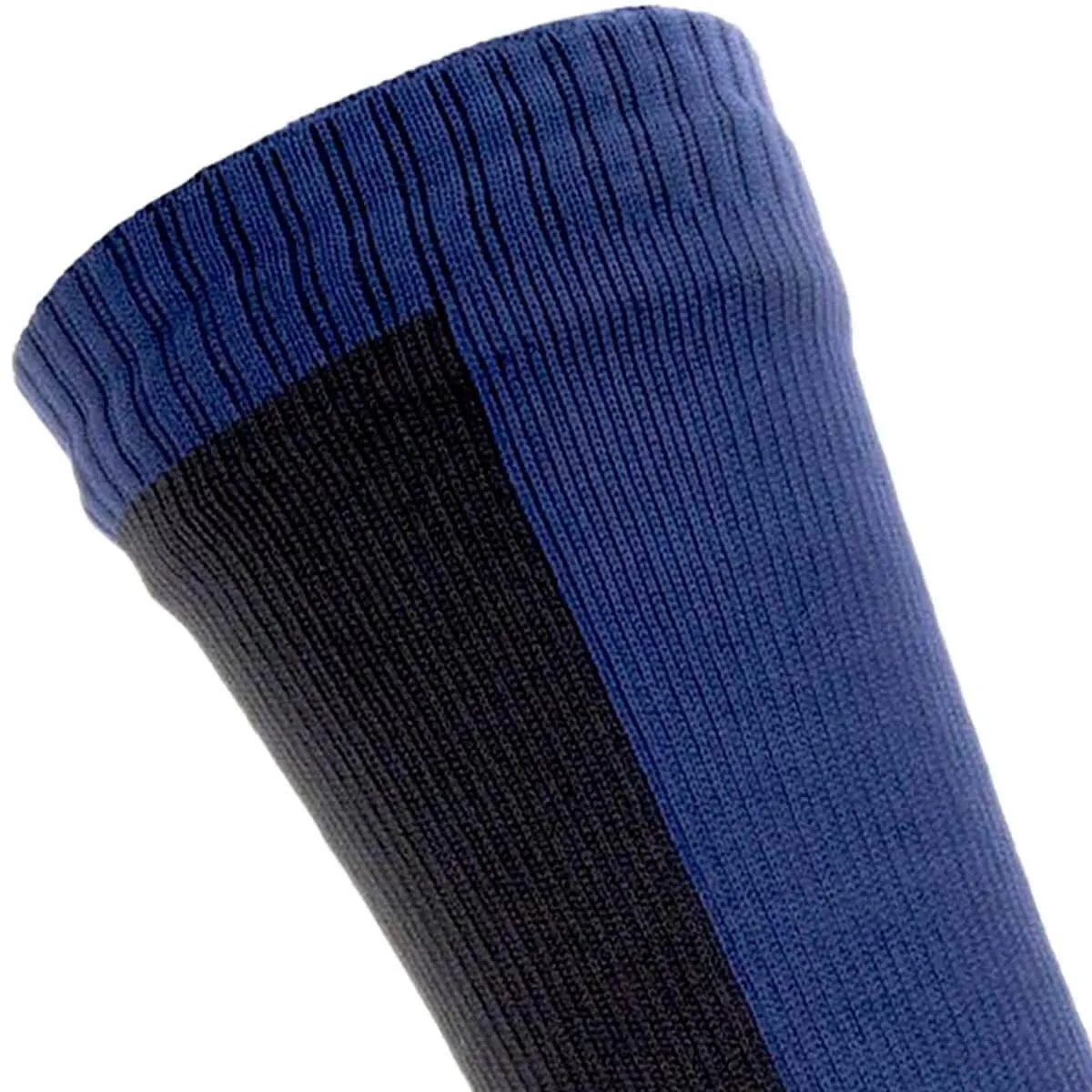 Men's socks SealSkinz Waterproof Cold Weather Mid Length, black/dark blue