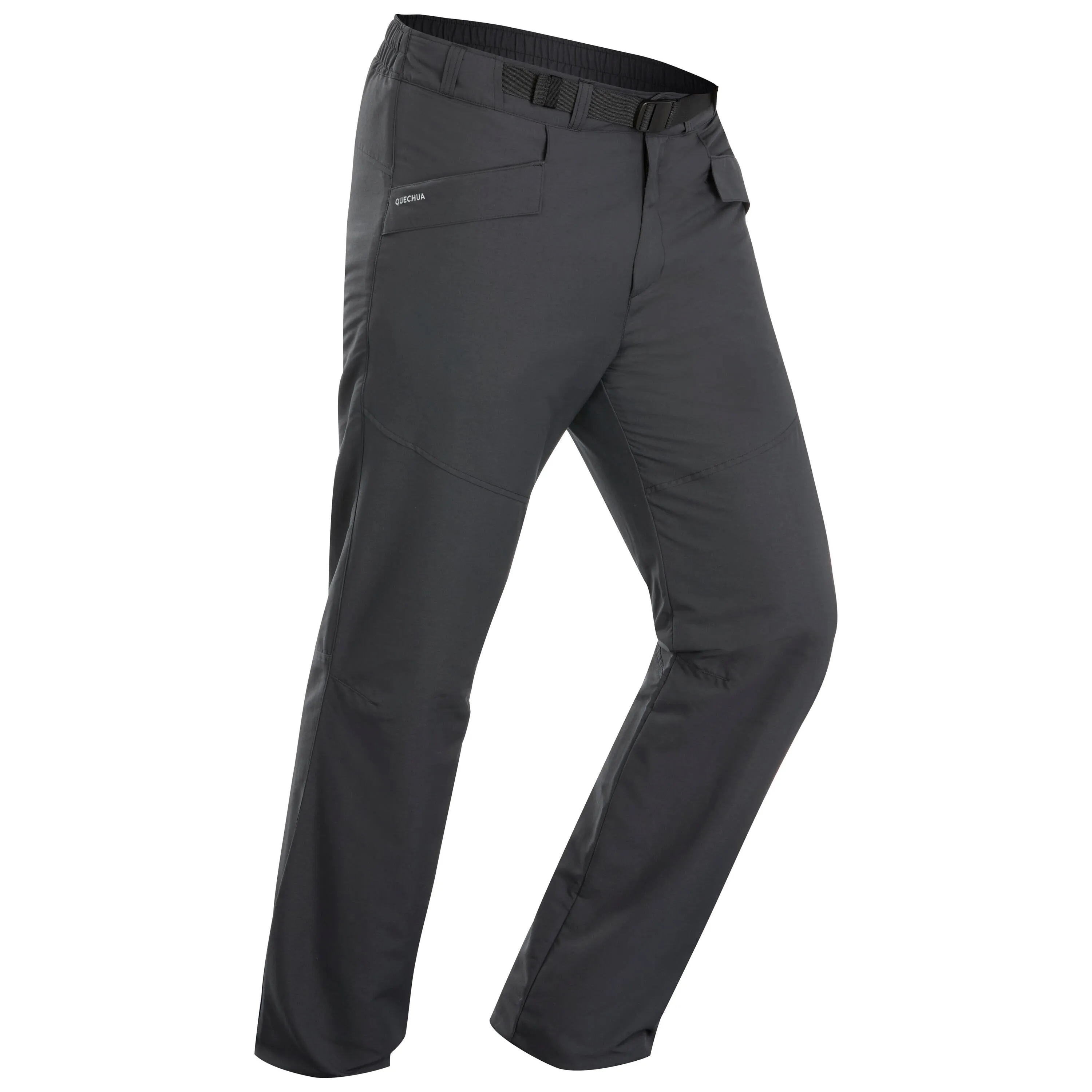 Men's warm trousers Quechua SH100 for hiking, black