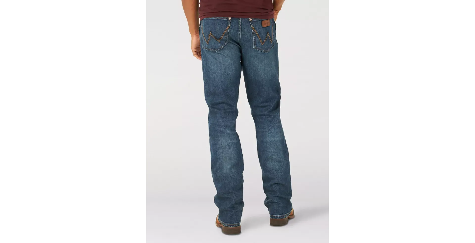 Men's Wrangler Retro Slim Fit Bootcut Jean in Victoria