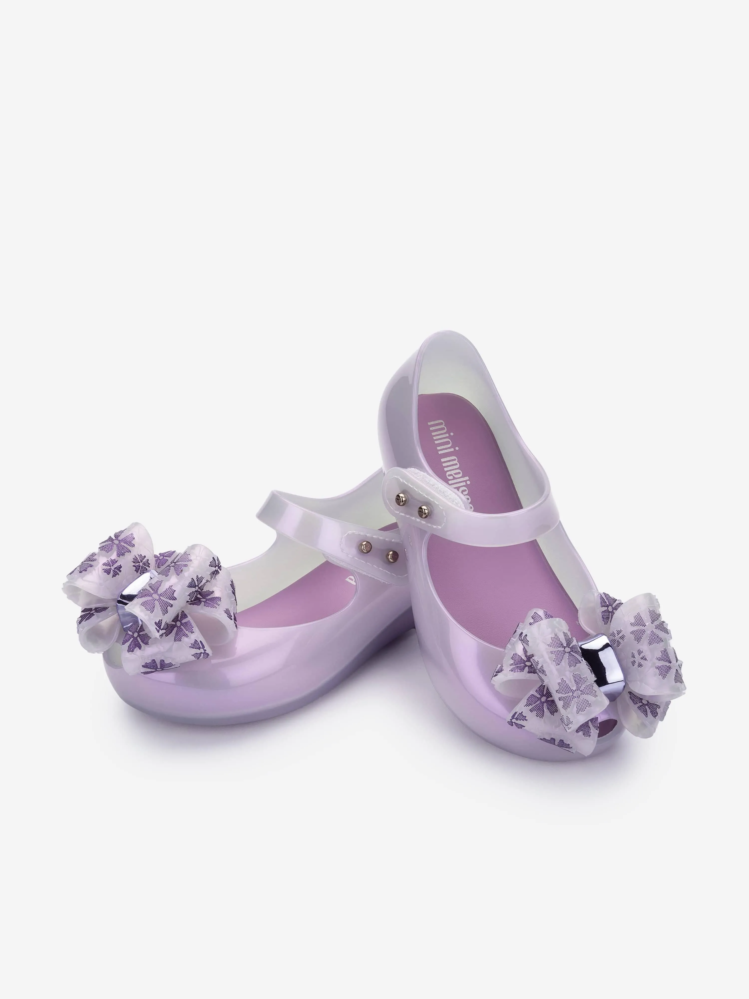 Mini Melissa Girls Ultragirl Sweet Shoes in Purple