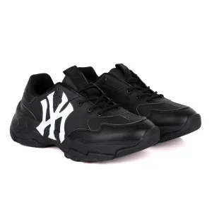 MLB Big Ball Chunky NY Yankees Black Sneakers