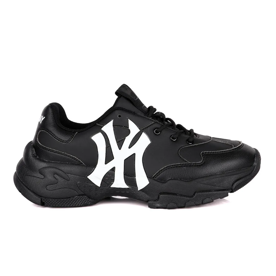 MLB Big Ball Chunky NY Yankees Black Sneakers