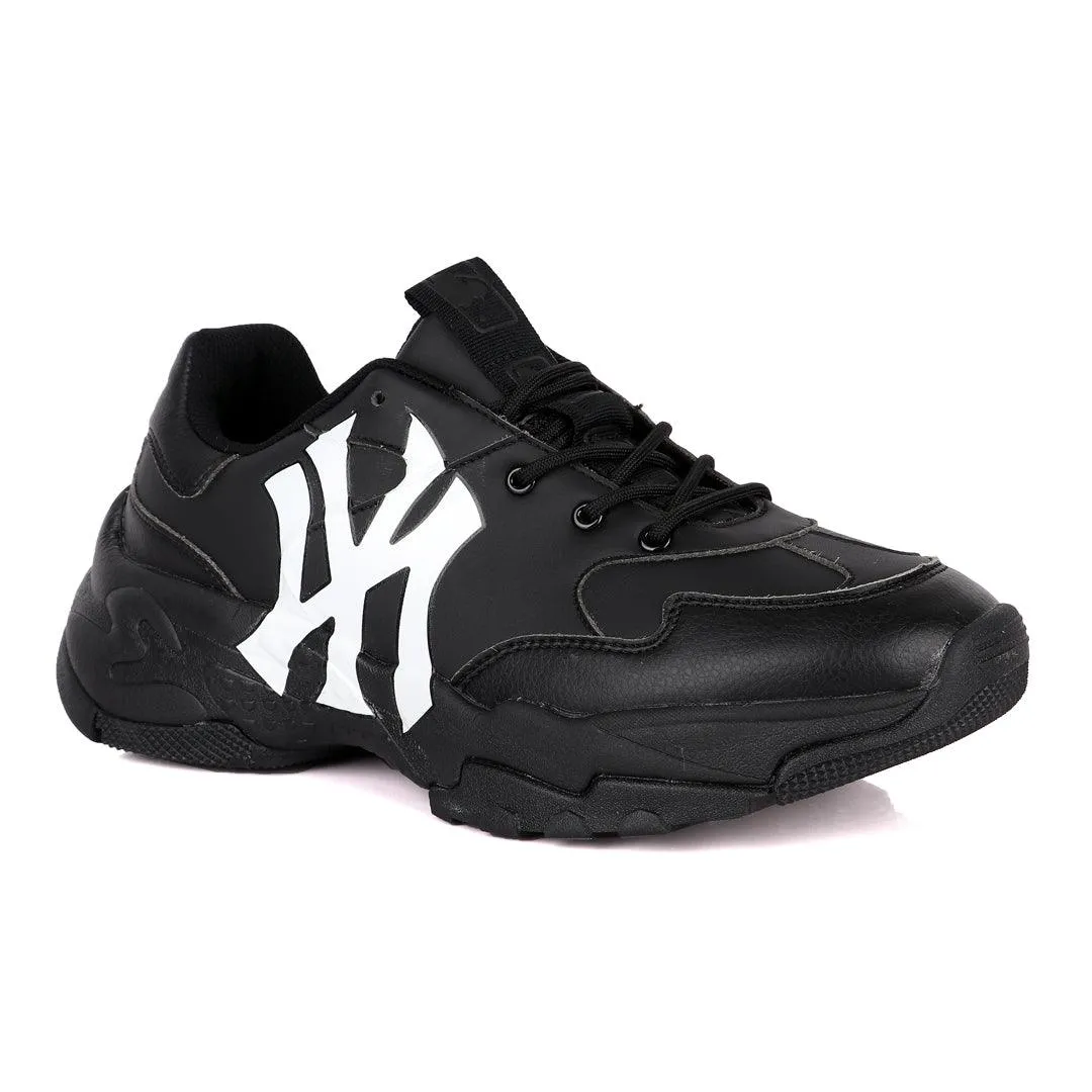 MLB Big Ball Chunky NY Yankees Black Sneakers