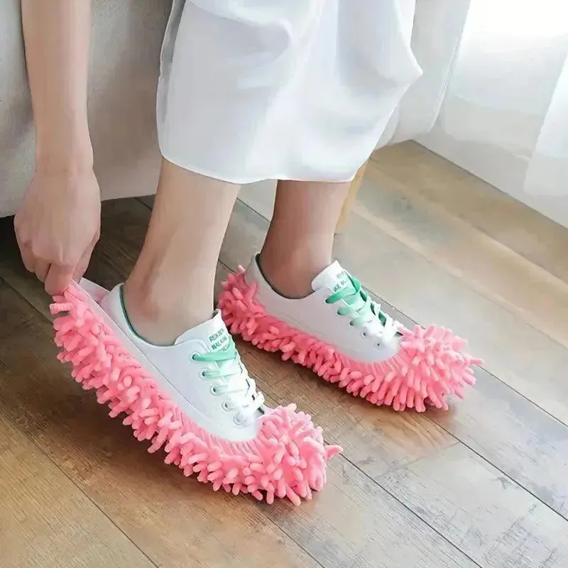 Mop Slippers For Lazy Cleaning