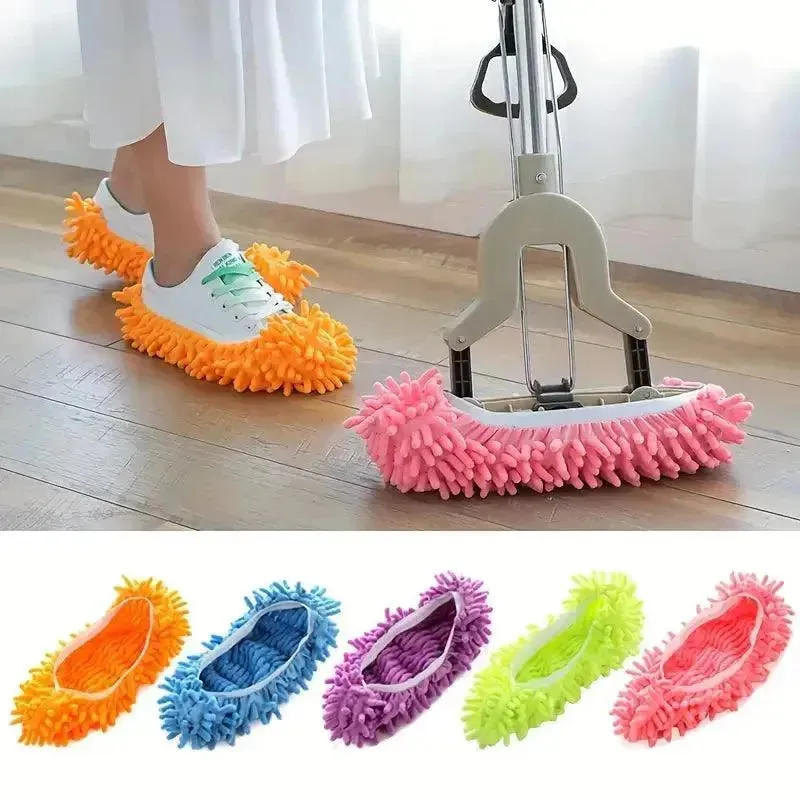 Mop Slippers For Lazy Cleaning