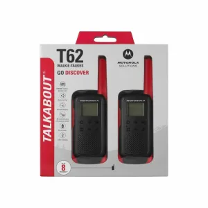 Motorola Talkabout T62 portable radio, red