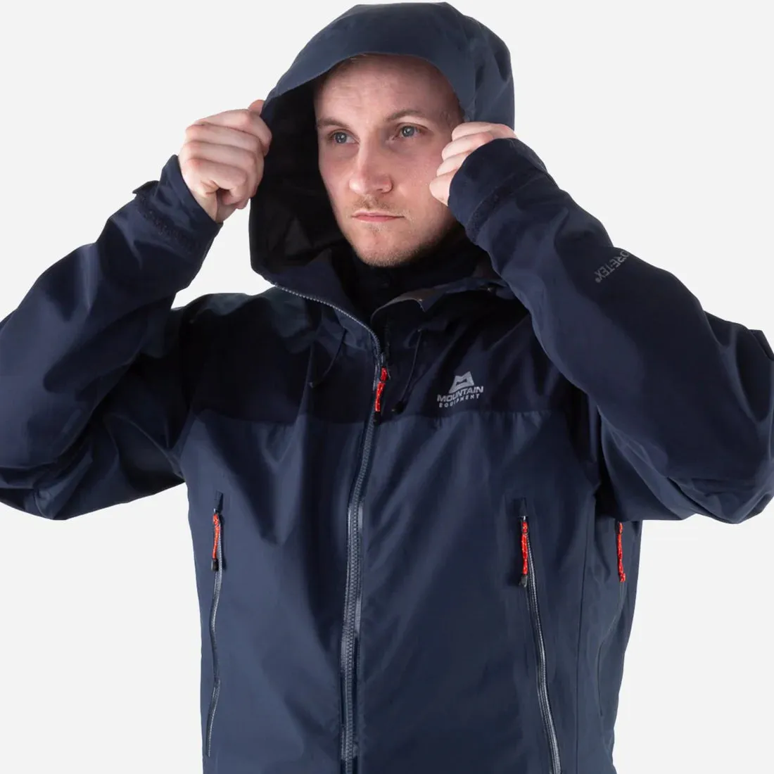 Mountain Equipment Men's Saltoro GTX Waterproof Jacket - Blue Nights/Cosmos