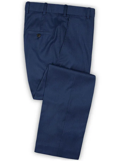 Napolean Persian Blue Wool Suit