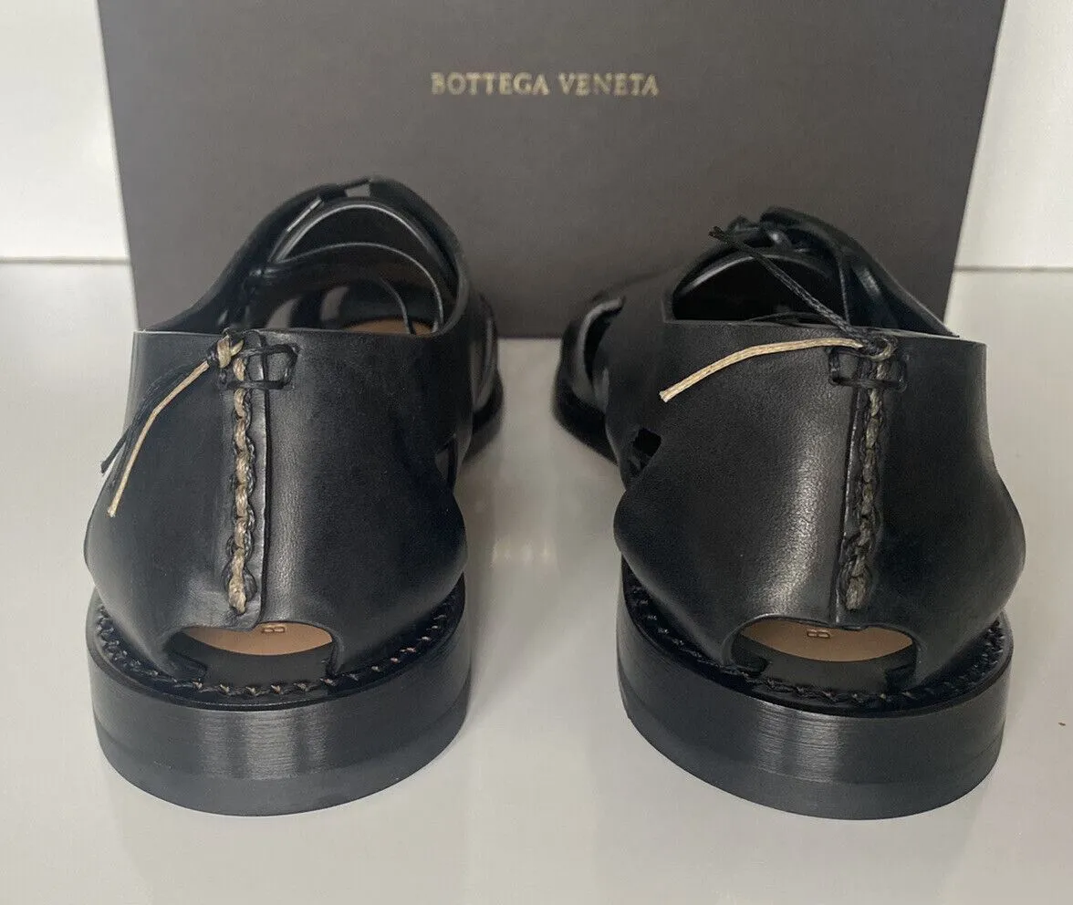 NIB $890 Bottega Veneta Men's Derby Leather Shoes Cut-out Details 11.5 US 574829