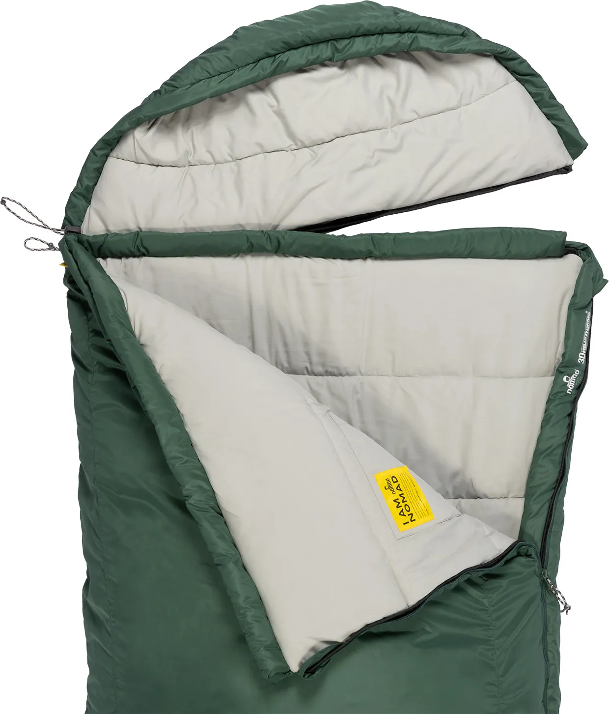 Nomad Aztec Premium Comfort Sleeping Bag Trekking Green | Buy Nomad Aztec Premium Comfort Sleeping Bag Trekking Green here | Outnorth