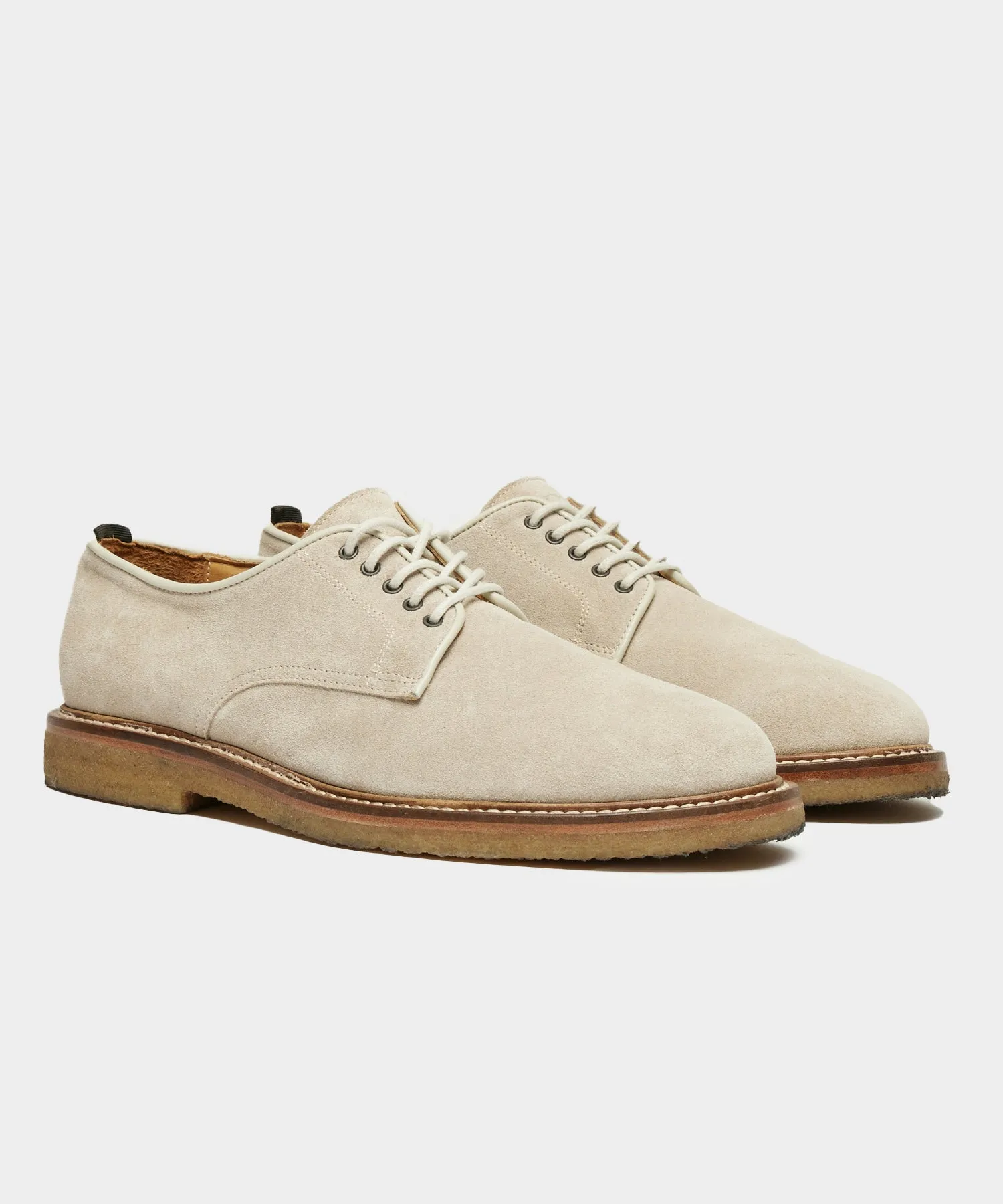 Nomad Derby Shoe in Milkshake