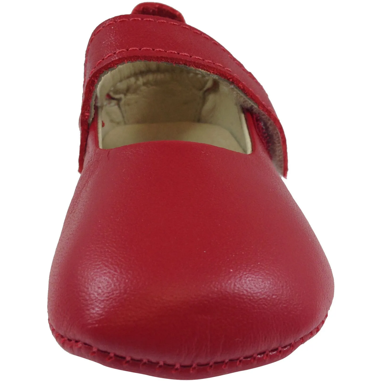 Old Soles Girl's Red Leather Gabrielle Mary Jane