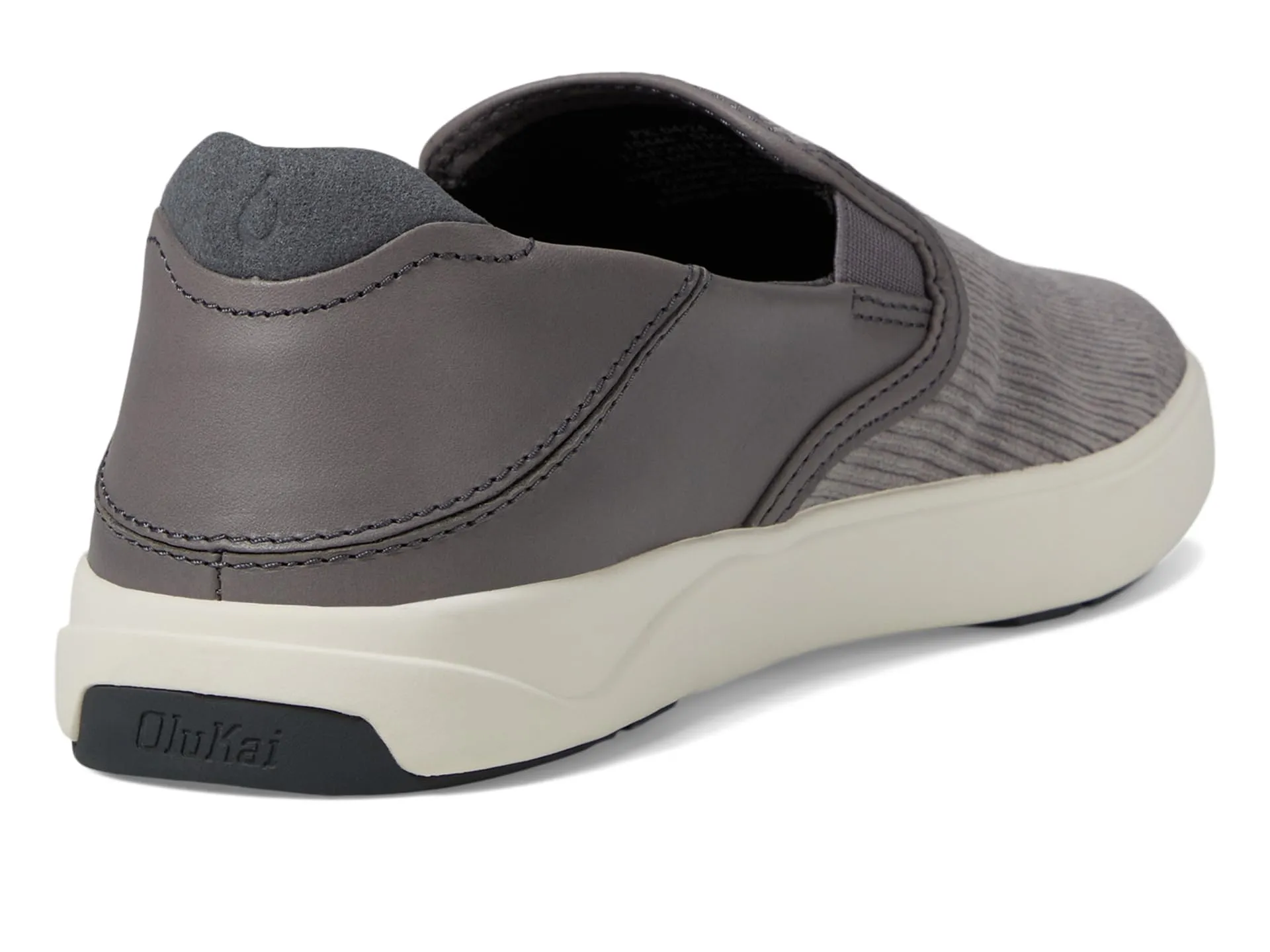 OLUKAI Lae'ahi Kapa Men's Slip On Sneakers Graphite / Dark Shadow