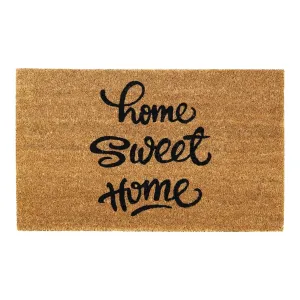 OnlyMat Home Sweet Home Printed Natural Coir Door Mat