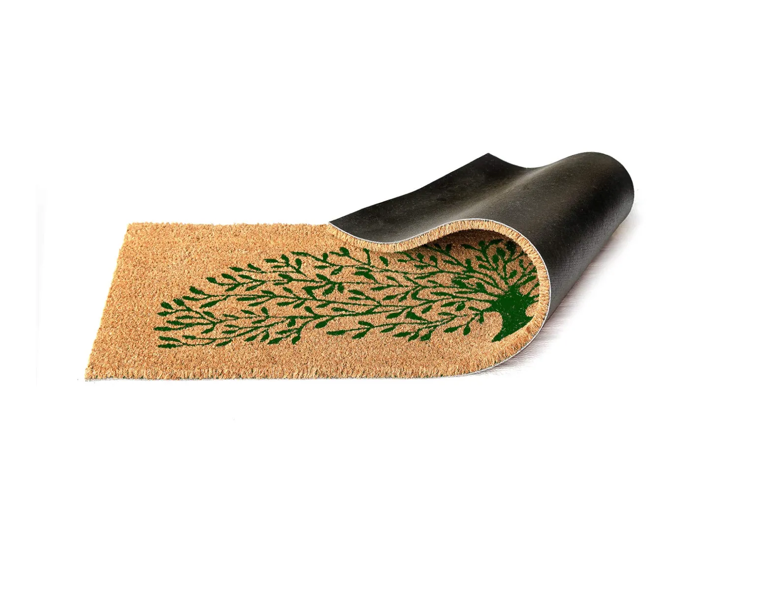 OnlyMat Tree Printed Natural Coir Doormat (120 x 40) - 2 Colour Options