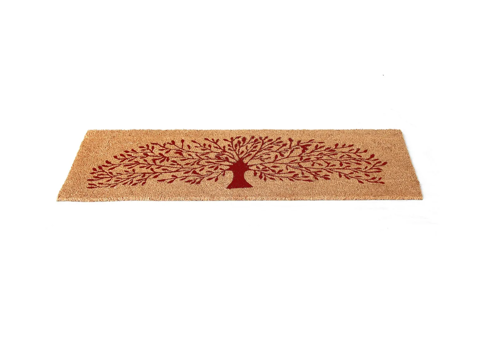 OnlyMat Tree Printed Natural Coir Doormat (120 x 40) - 2 Colour Options