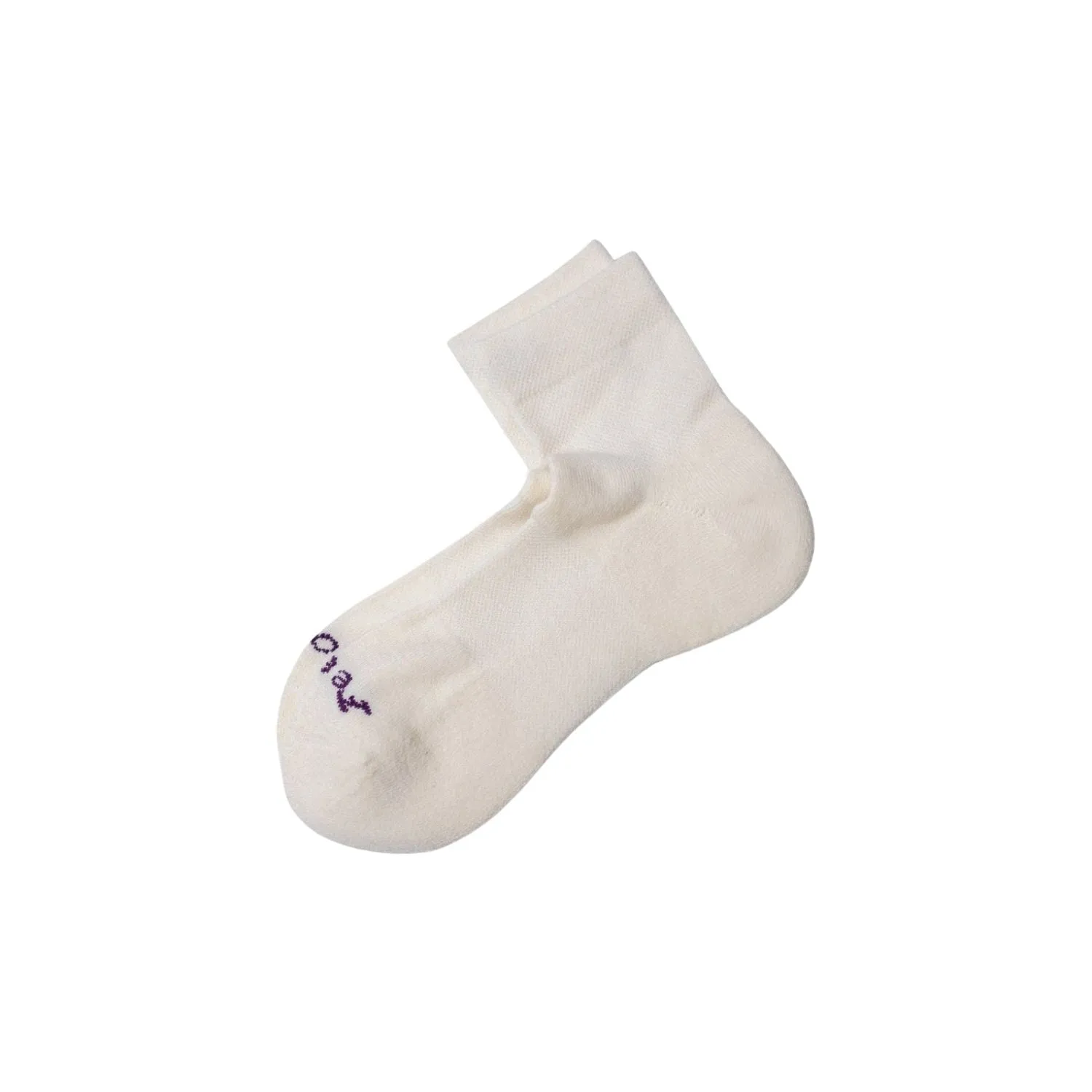 Paire Merino Wool-Blend Quarter Sock (Snow)