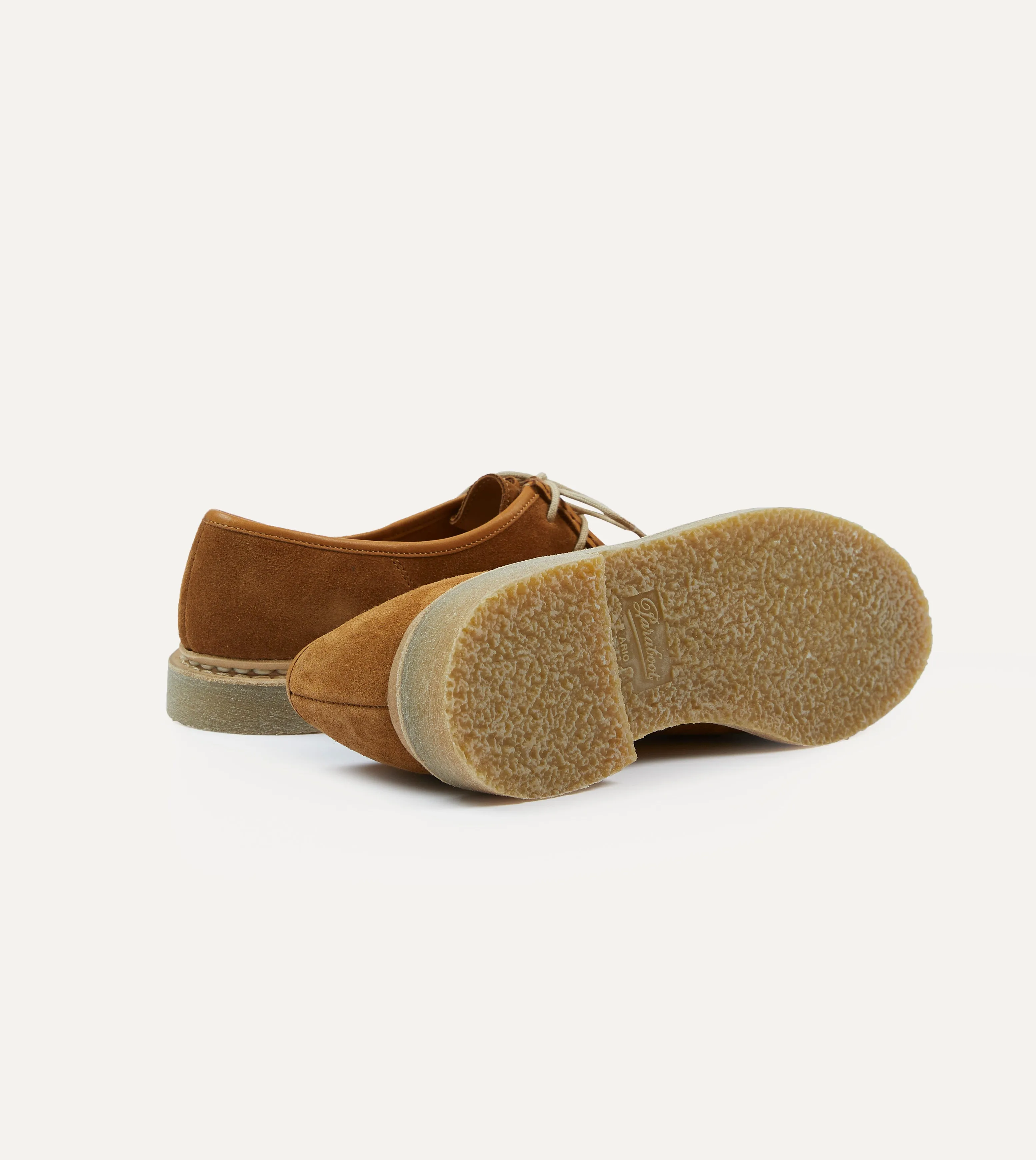 Paraboot Micka Whiskey Suede Derby Shoe