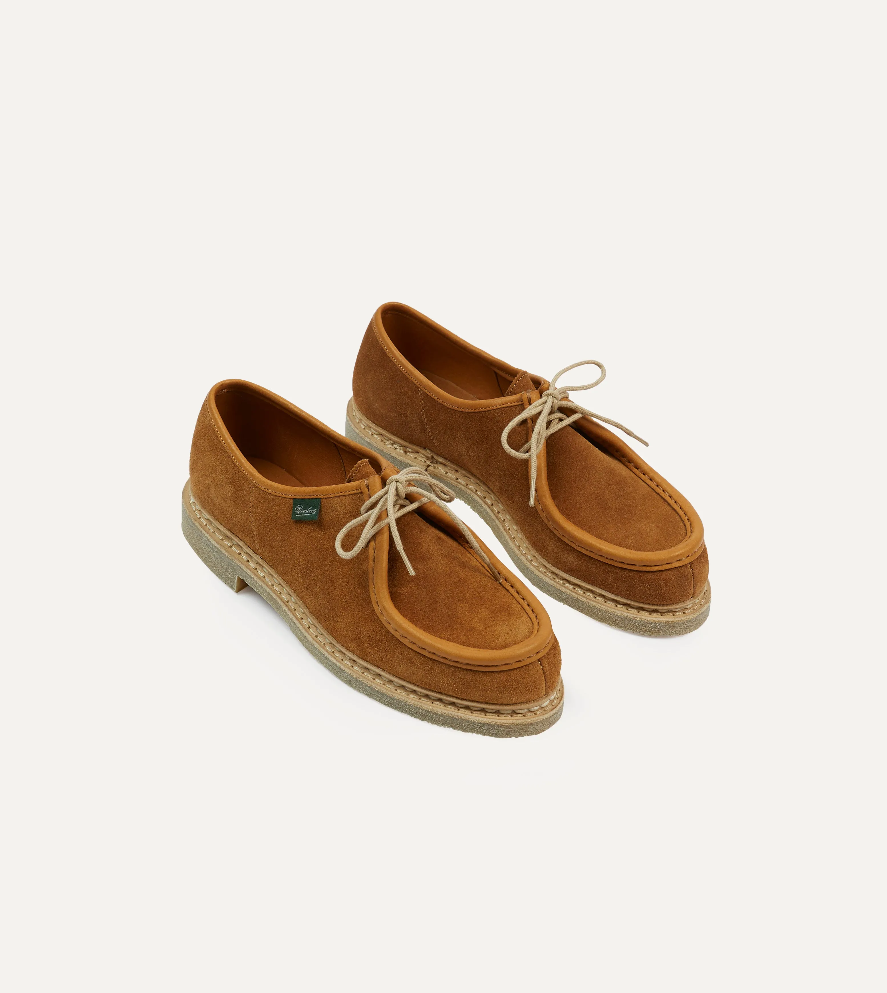 Paraboot Micka Whiskey Suede Derby Shoe