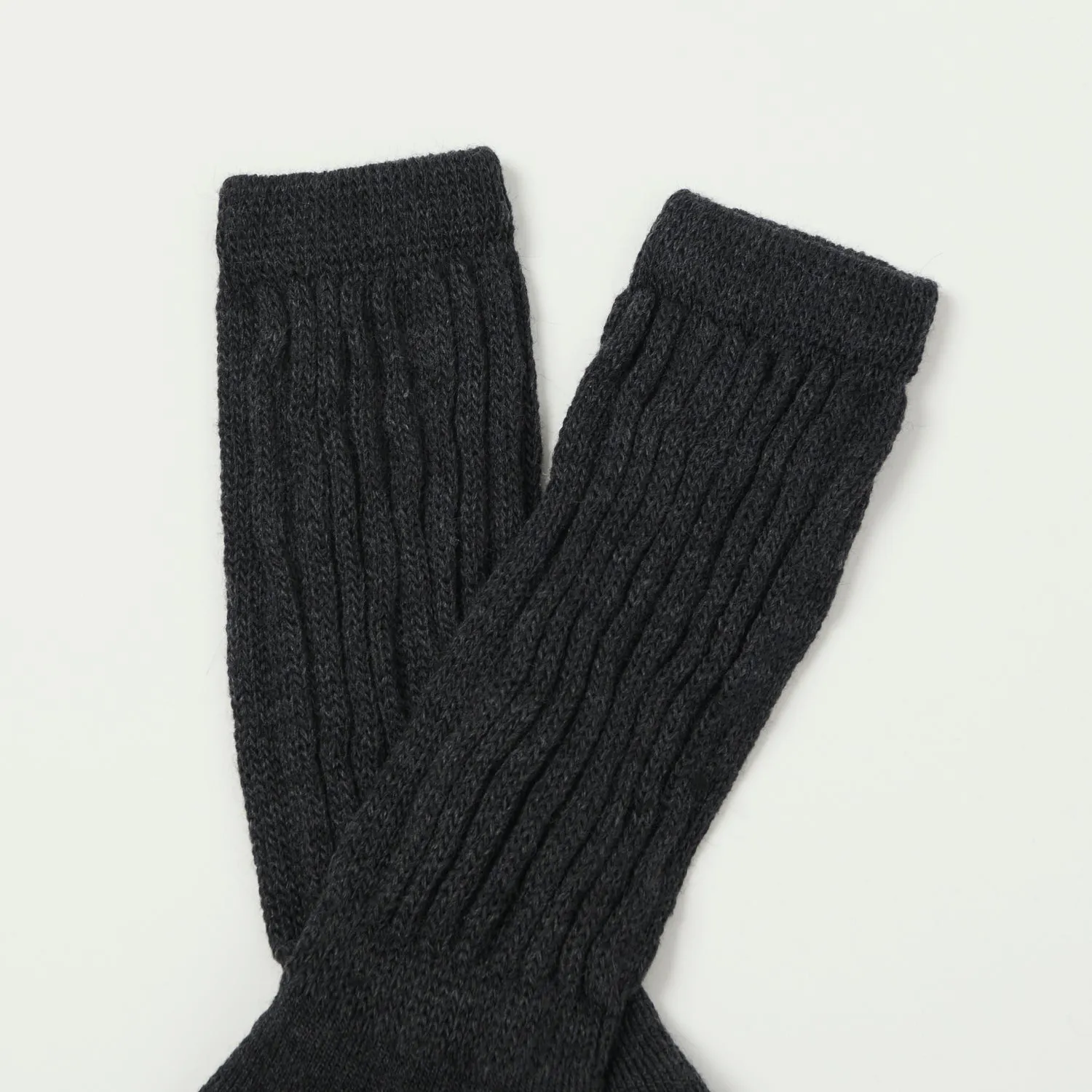 Patapaca Chunky Sock - Charcoal