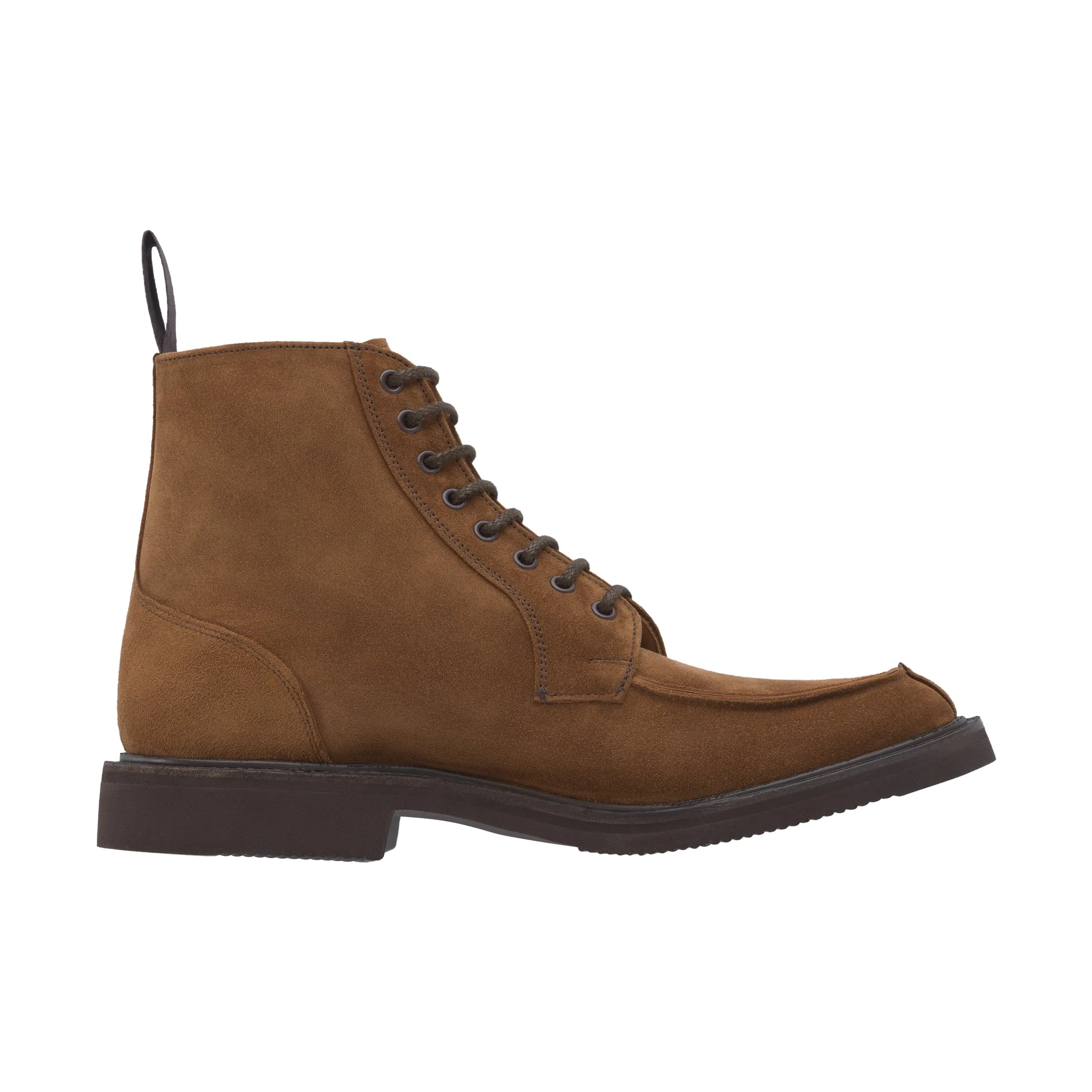 "Lawrence" Apron Front Derby Boots in Cubana