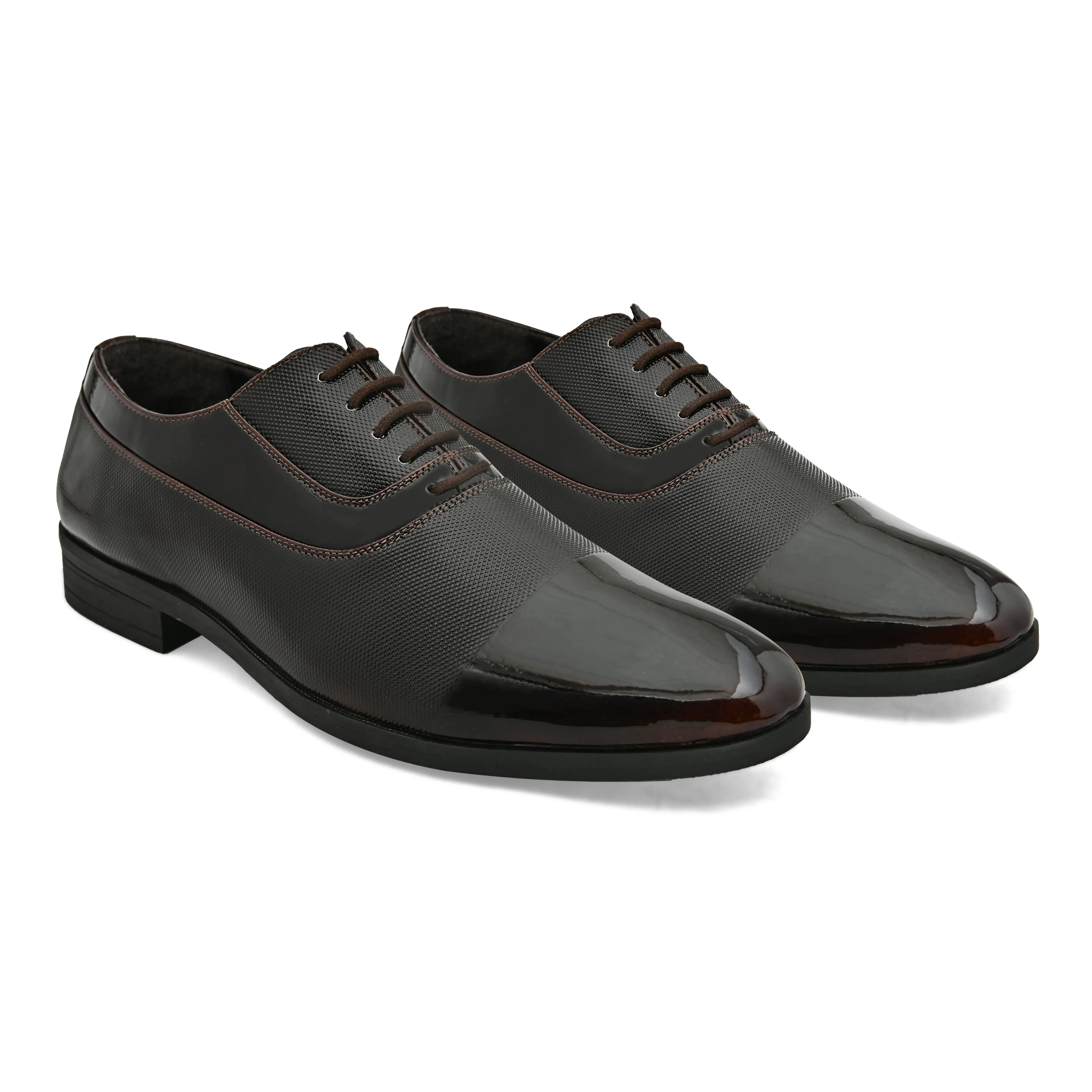 Regal Cherry Derby Shoes