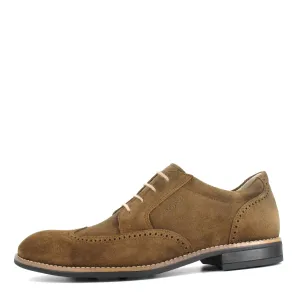 RINNE Suede Derby Brogue