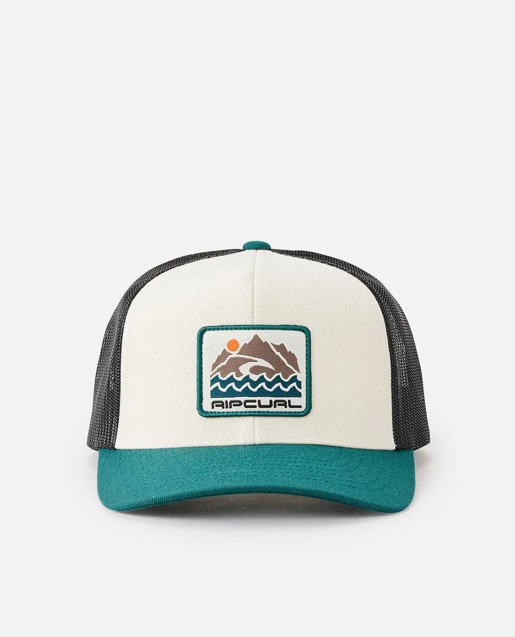 Rip Curl Custom Curve Trucker Hat-Trekking Green