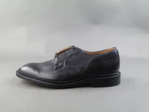 Robert Derby Shoe - Black Muflone