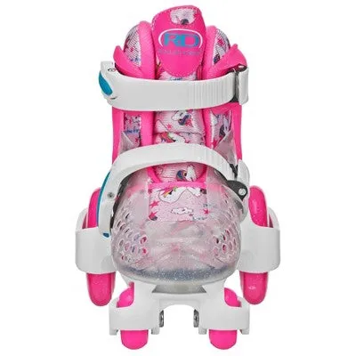 Roller Derby Sport Kids' Roller Skate - Unicorn Pink/White M